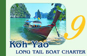 Long tail boat charter from Koh Yao