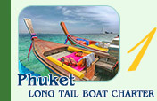 Long tail boat charter from Phuket