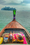 Longtail Boat Charter Jamesbond Khai from Phuket