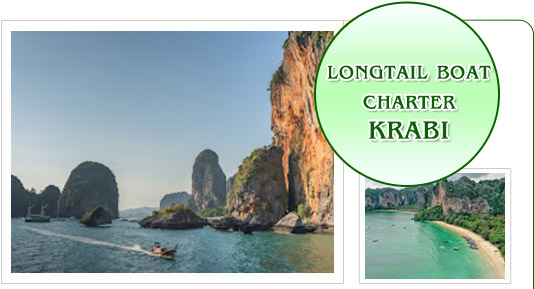 Long tail boat charter Krabi